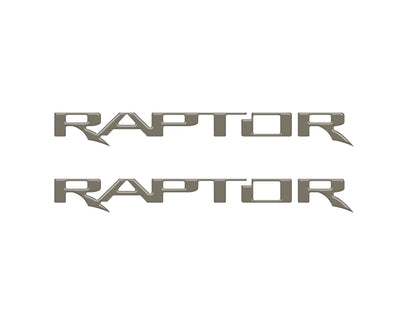 Raptor Floor Mat Emblem Inserts Fits 2022-2027 Ford Bronco & 2024-2027 Ranger Raptor