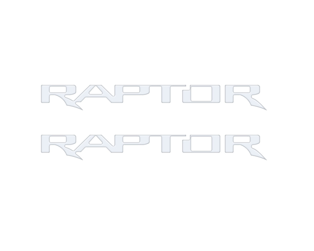 Raptor Floor Mat Emblem Inserts Fits 2022-2027 Ford Bronco & 2024-2027 Ranger Raptor