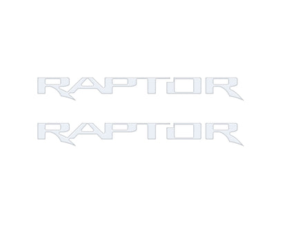 Raptor Floor Mat Emblem Inserts Fits 2022-2027 Ford Bronco & 2024-2027 Ranger Raptor