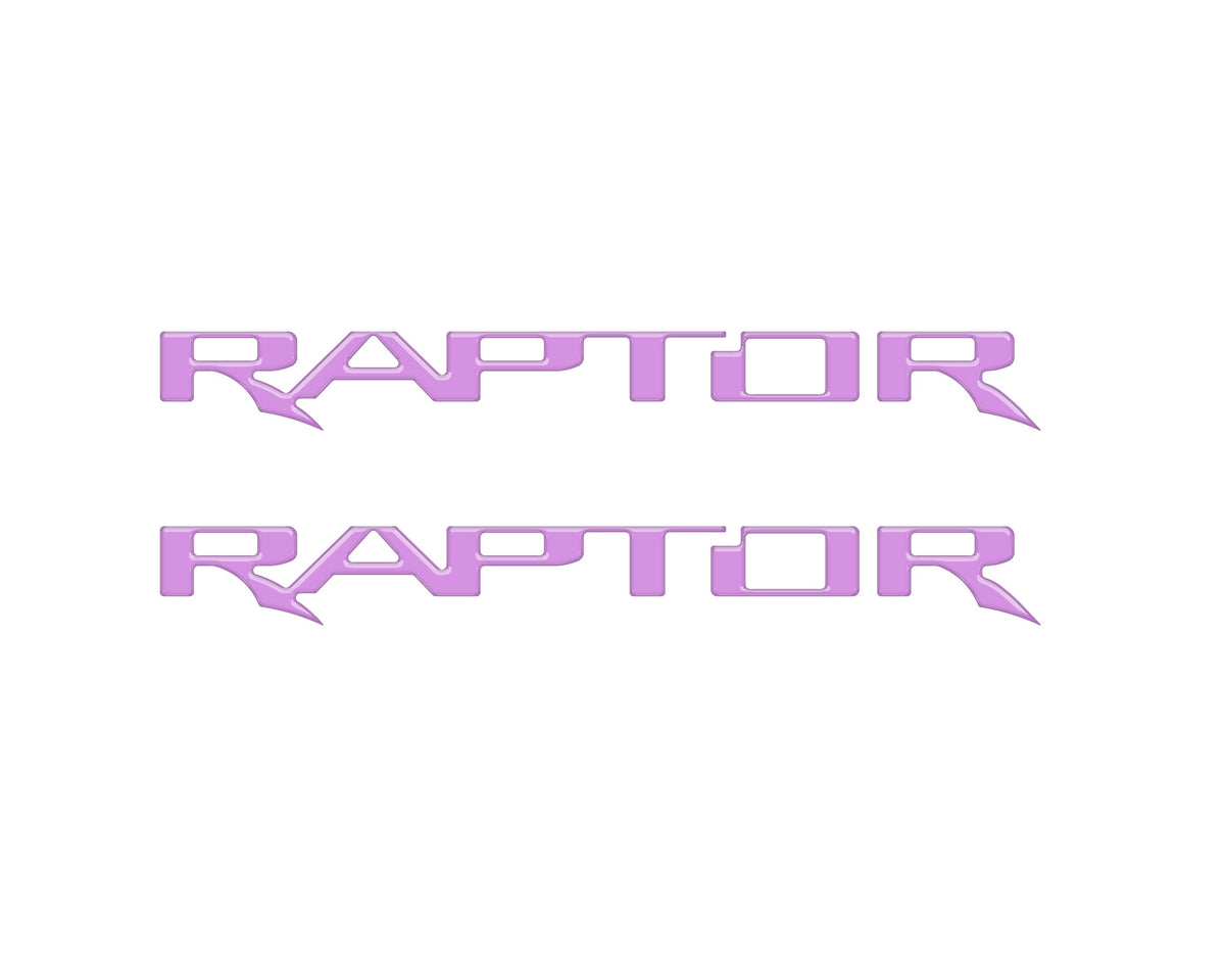 Raptor Floor Mat Emblem Inserts Fits 2022-2027 Ford Bronco & 2024-2027 Ranger Raptor