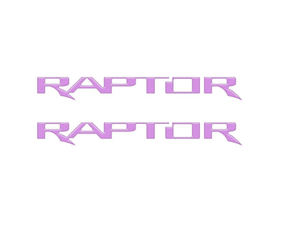 Raptor Floor Mat Emblem Inserts Fits 2022-2027 Ford Bronco & 2024-2027 Ranger Raptor