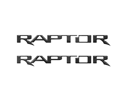 Raptor Floor Mat Emblem Inserts Fits 2022-2027 Ford Bronco & 2024-2027 Ranger Raptor