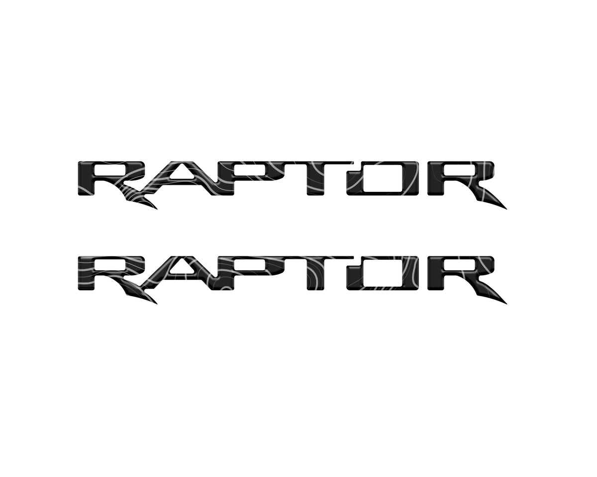 Raptor Floor Mat Emblem Inserts Fits 2022-2027 Ford Bronco & 2024-2027 Ranger Raptor