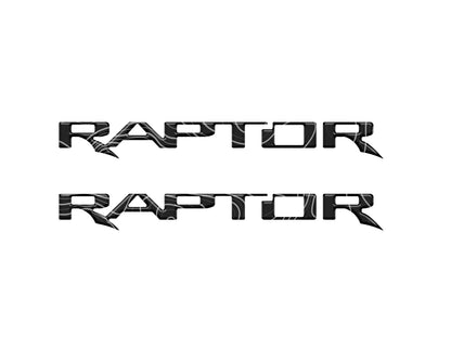Raptor Floor Mat Emblem Inserts Fits 2022-2027 Ford Bronco & 2024-2027 Ranger Raptor
