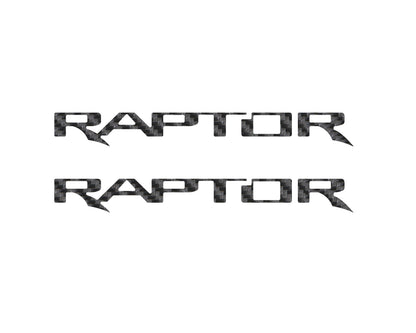 Raptor Floor Mat Emblem Inserts Fits 2022-2027 Ford Bronco & 2024-2027 Ranger Raptor