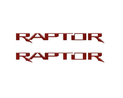 Raptor Floor Mat Emblem Inserts Fits 2022-2027 Ford Bronco & 2024-2027 Ranger Raptor