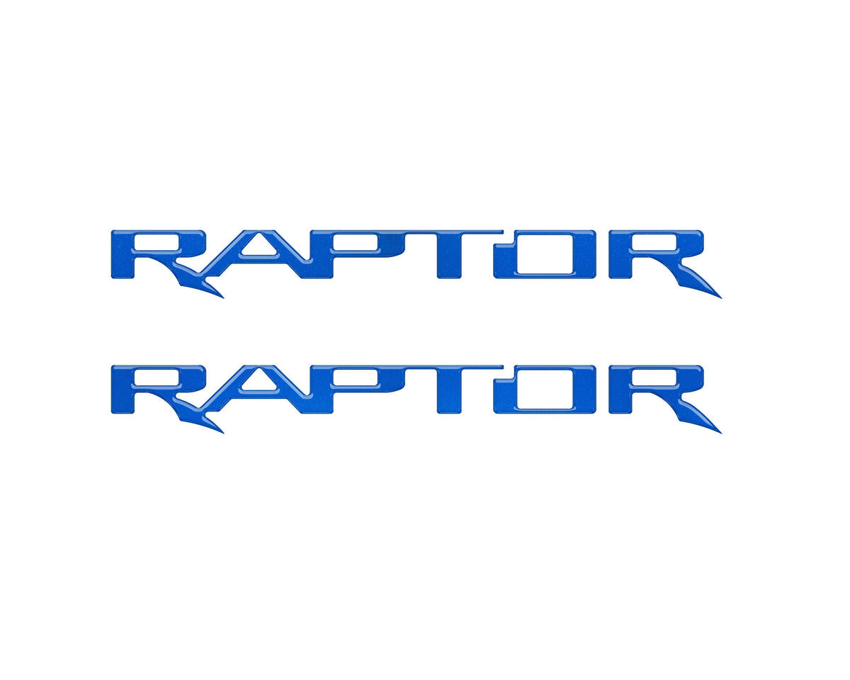 Raptor Floor Mat Emblem Inserts Fits 2022-2027 Ford Bronco & 2024-2027 Ranger Raptor
