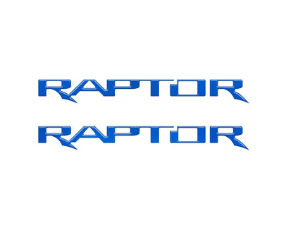 Raptor Floor Mat Emblem Inserts Fits 2022-2027 Ford Bronco & 2024-2027 Ranger Raptor