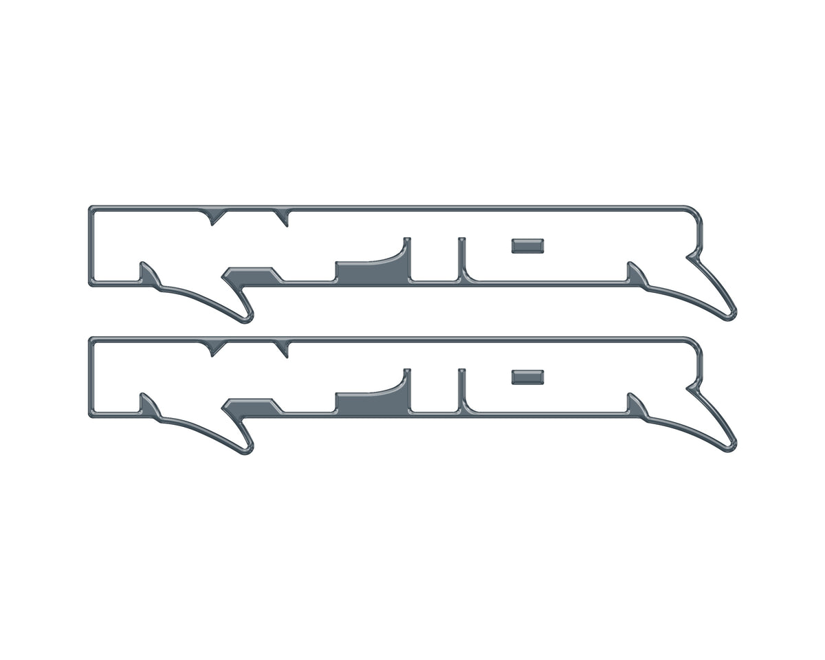 Raptor Floor Mat Emblem Inserts Fits 2022-2027 Ford Bronco & 2024-2027 Ranger Raptor
