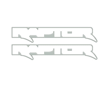 Raptor Floor Mat Emblem Inserts Fits 2022-2027 Ford Bronco & 2024-2027 Ranger Raptor