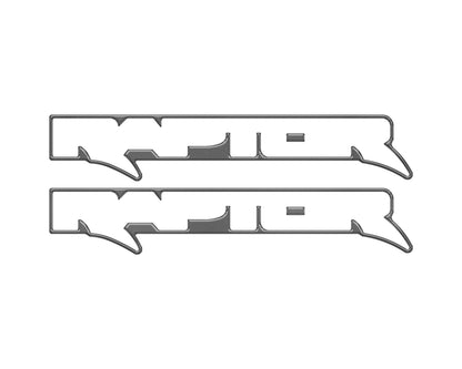 Raptor Floor Mat Emblem Inserts Fits 2022-2027 Ford Bronco & 2024-2027 Ranger Raptor