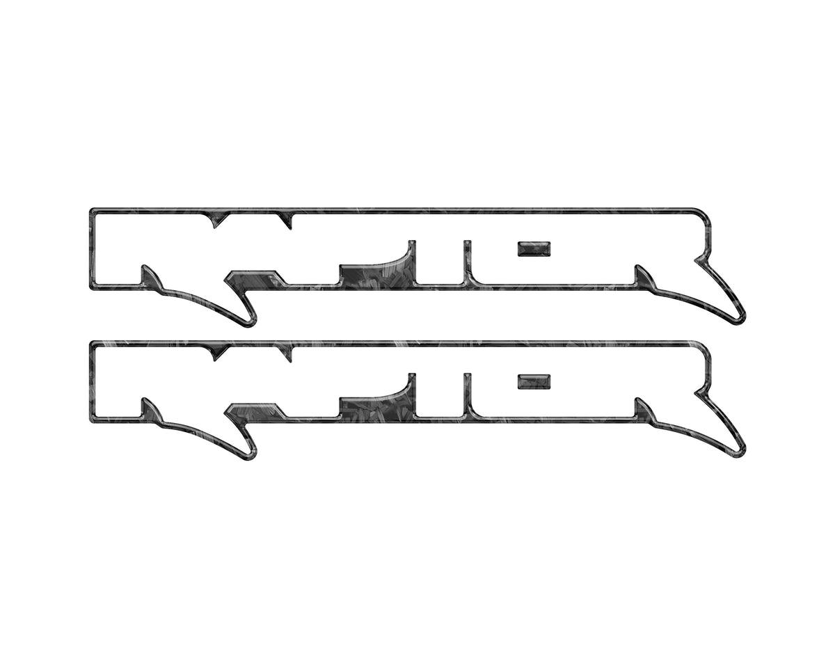 Raptor Floor Mat Emblem Inserts Fits 2022-2027 Ford Bronco & 2024-2027 Ranger Raptor