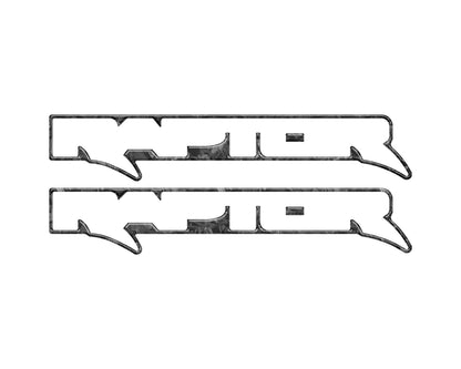 Raptor Floor Mat Emblem Inserts Fits 2022-2027 Ford Bronco & 2024-2027 Ranger Raptor