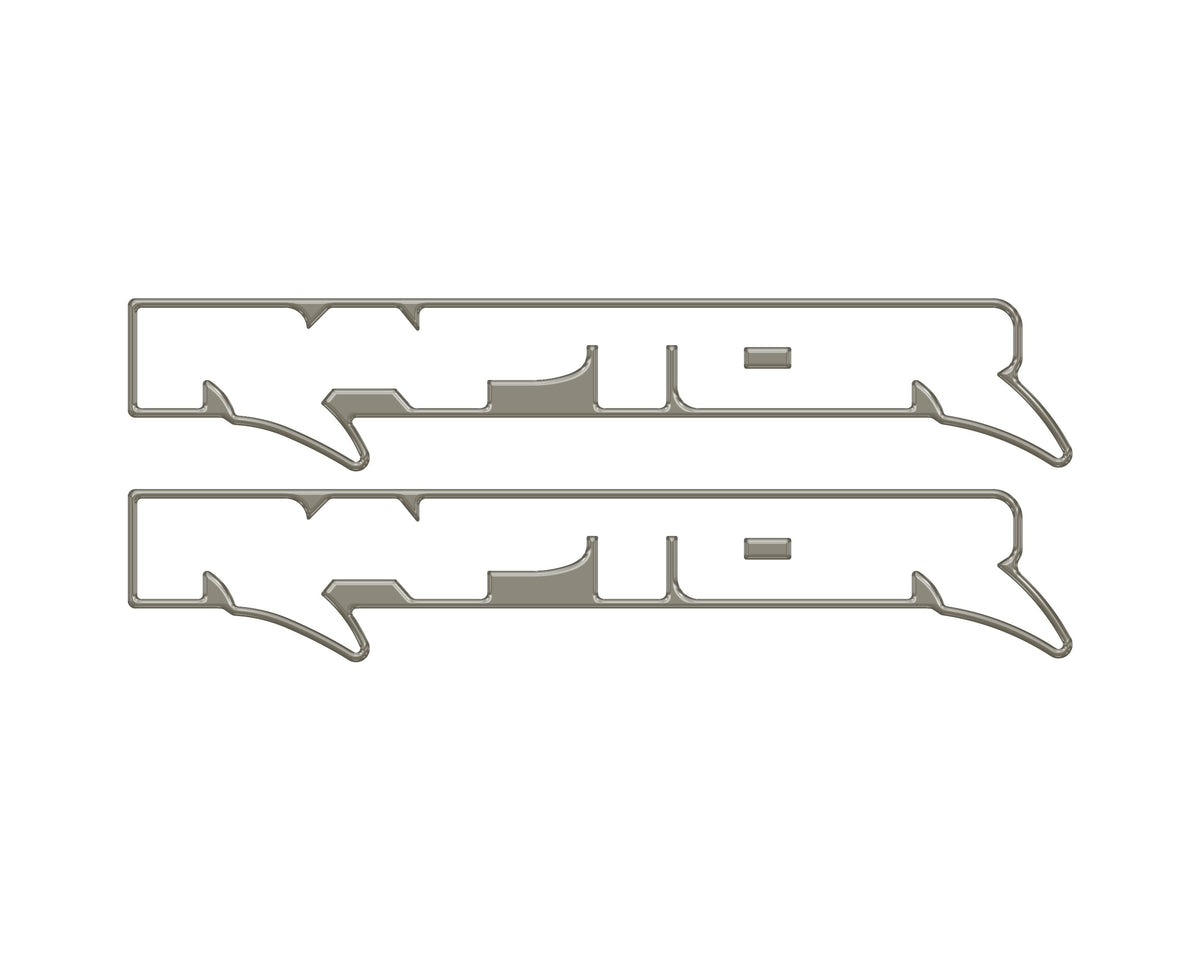 Raptor Floor Mat Emblem Inserts Fits 2022-2027 Ford Bronco & 2024-2027 Ranger Raptor