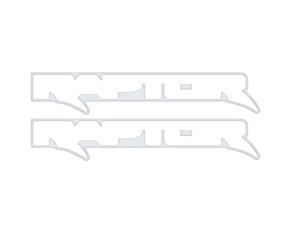 Raptor Floor Mat Emblem Inserts Fits 2022-2027 Ford Bronco & 2024-2027 Ranger Raptor