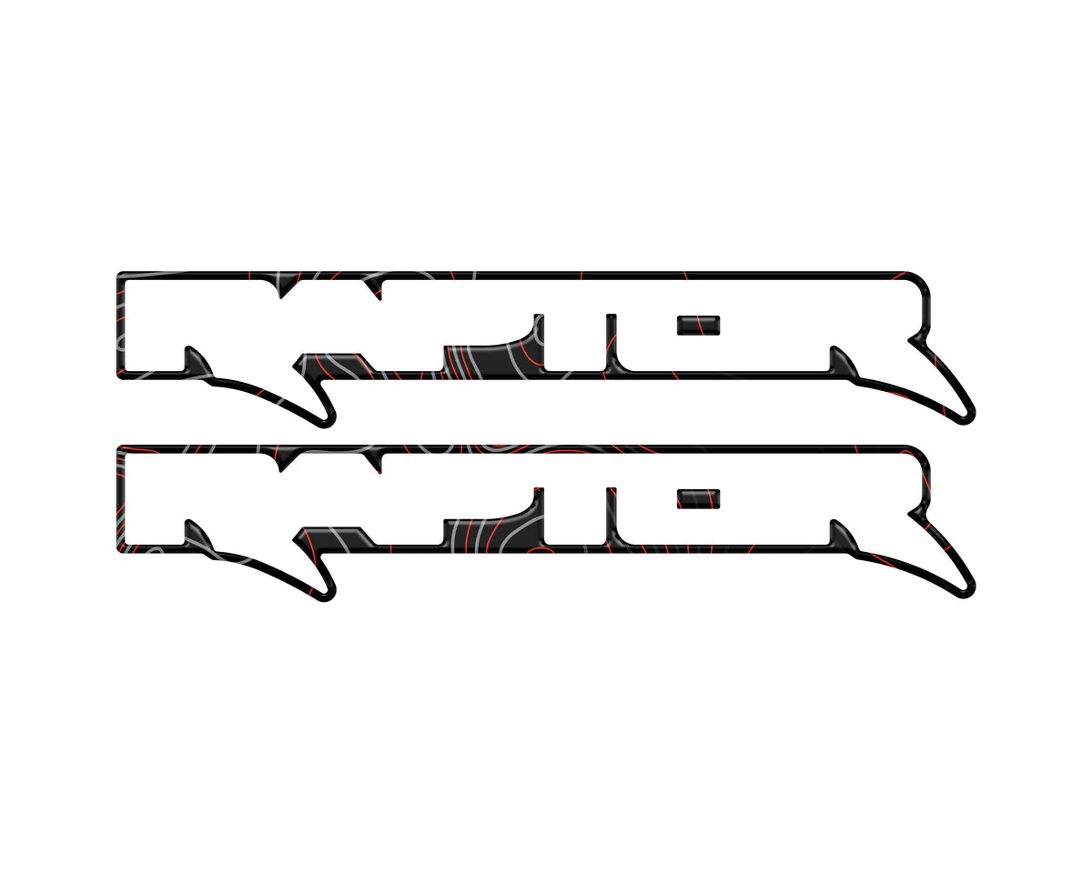 Raptor Floor Mat Emblem Inserts Fits 2022-2027 Ford Bronco & 2024-2027 Ranger Raptor