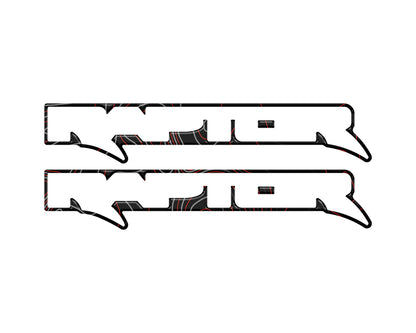Raptor Floor Mat Emblem Inserts Fits 2022-2027 Ford Bronco & 2024-2027 Ranger Raptor