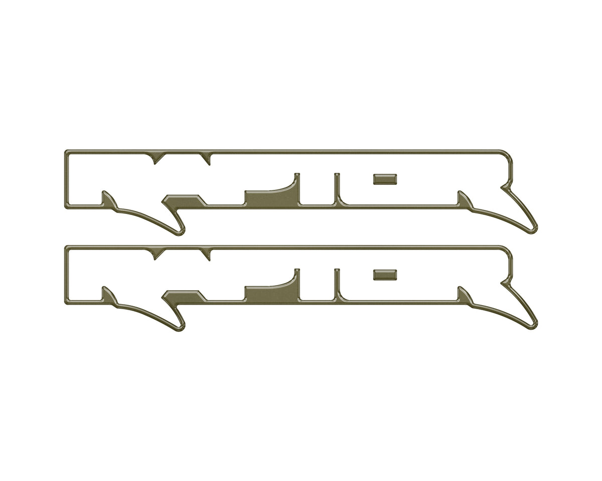 Raptor Floor Mat Emblem Inserts Fits 2022-2027 Ford Bronco & 2024-2027 Ranger Raptor