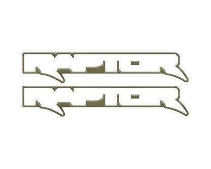 Raptor Floor Mat Emblem Inserts Fits 2022-2027 Ford Bronco & 2024-2027 Ranger Raptor