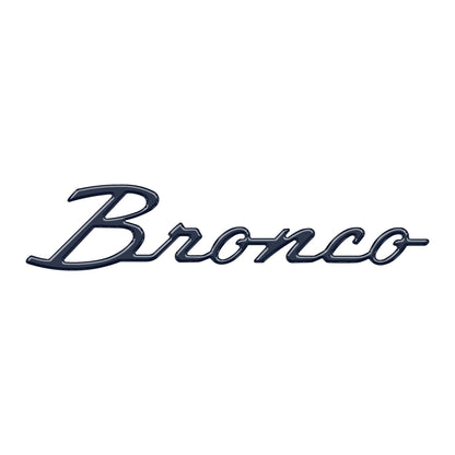 Bronco Script Badge Fits 2021-2027 Ford Bronco