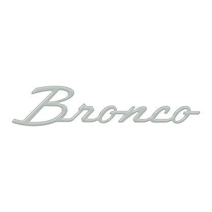 Bronco Script Badge Fits 2021-2027 Ford Bronco