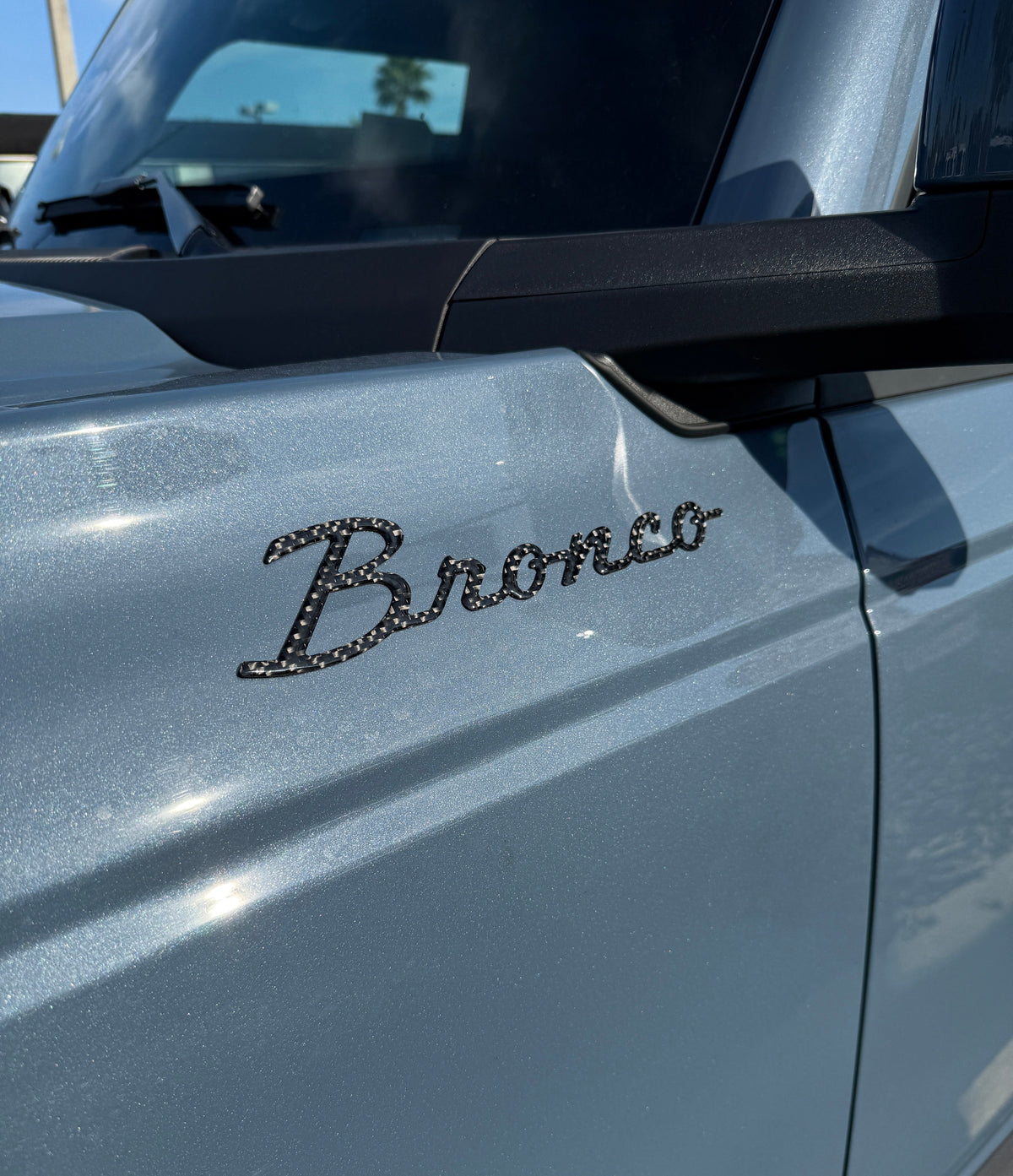 Bronco Script Badge Fits 2021-2027 Ford Bronco