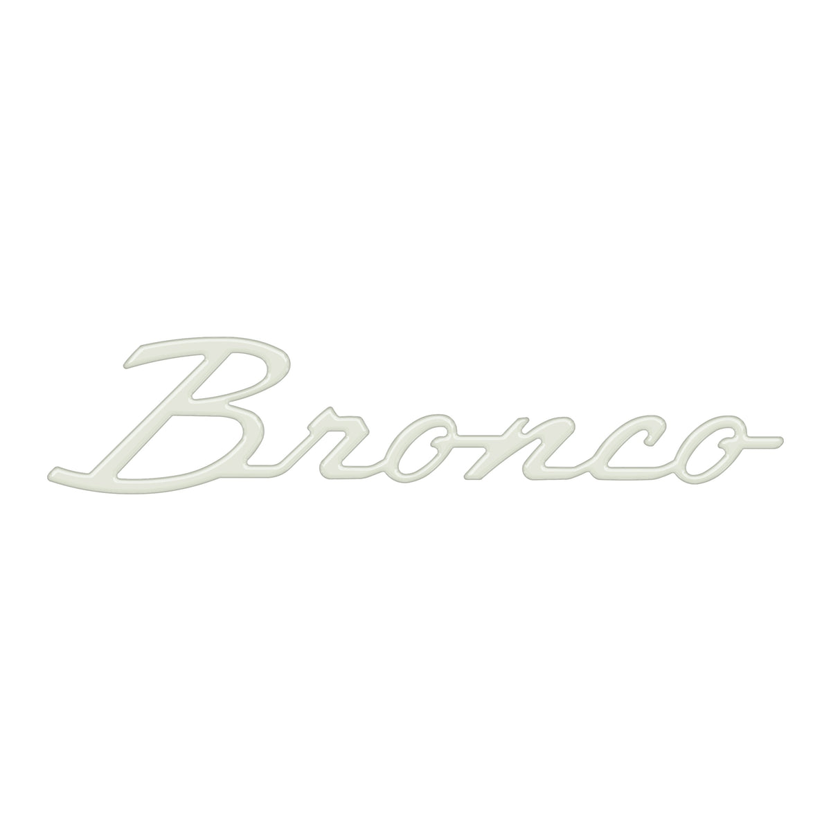 Bronco Script Badge Fits 2021-2027 Ford Bronco