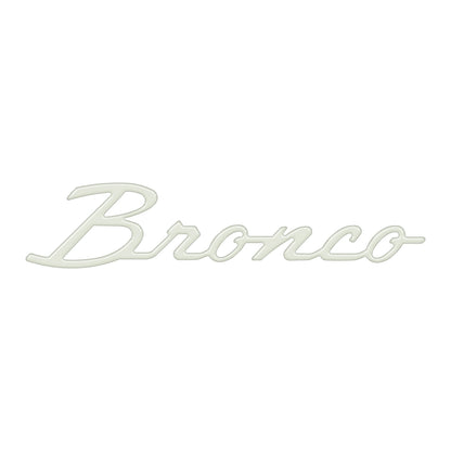 Bronco Script Badge Fits 2021-2027 Ford Bronco
