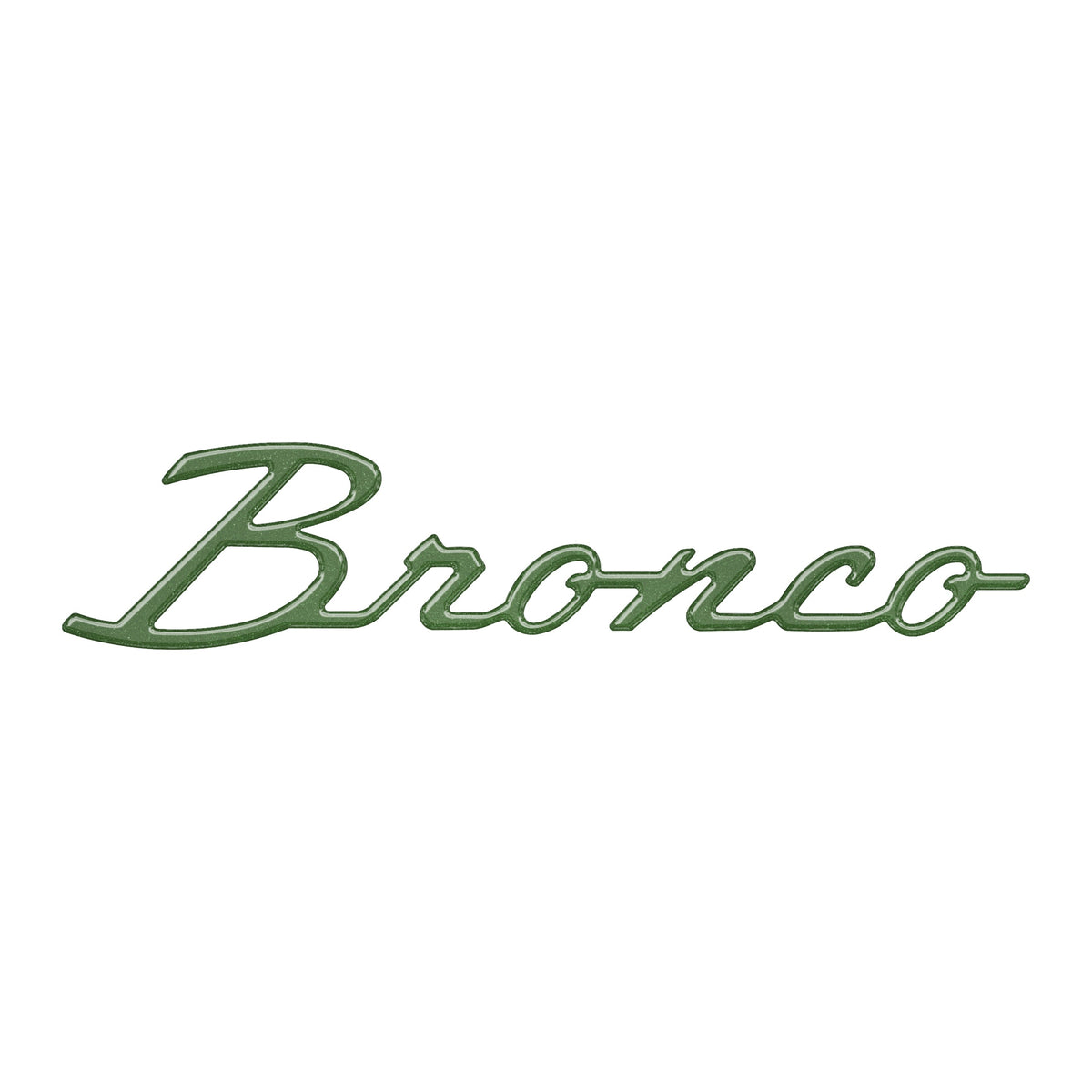 Bronco Script Badge Fits 2021-2027 Ford Bronco