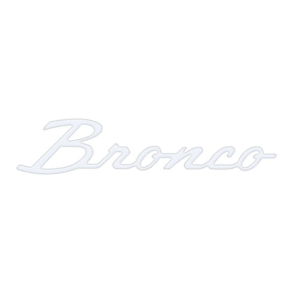 Bronco Script Badge Fits 2021-2027 Ford Bronco