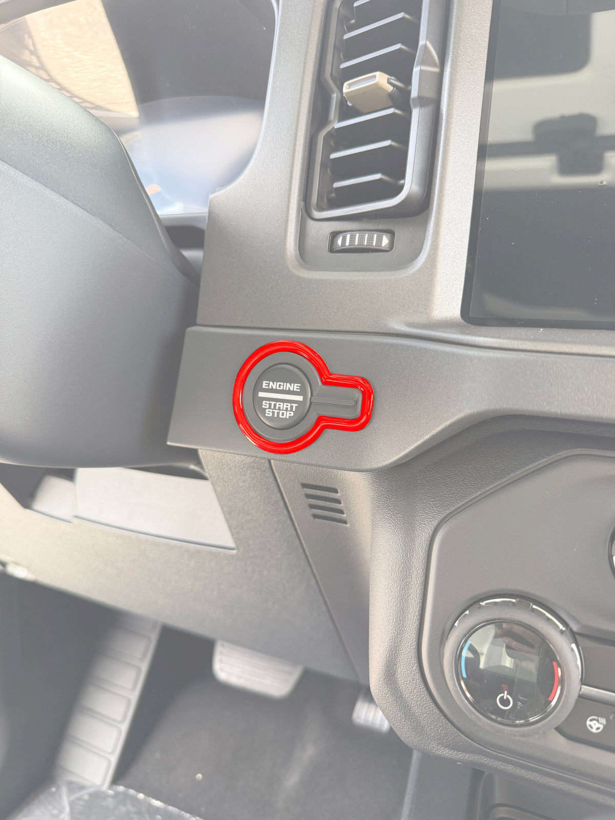 Start Button Accent Trim Fits 2021-2027 Ford Bronco
