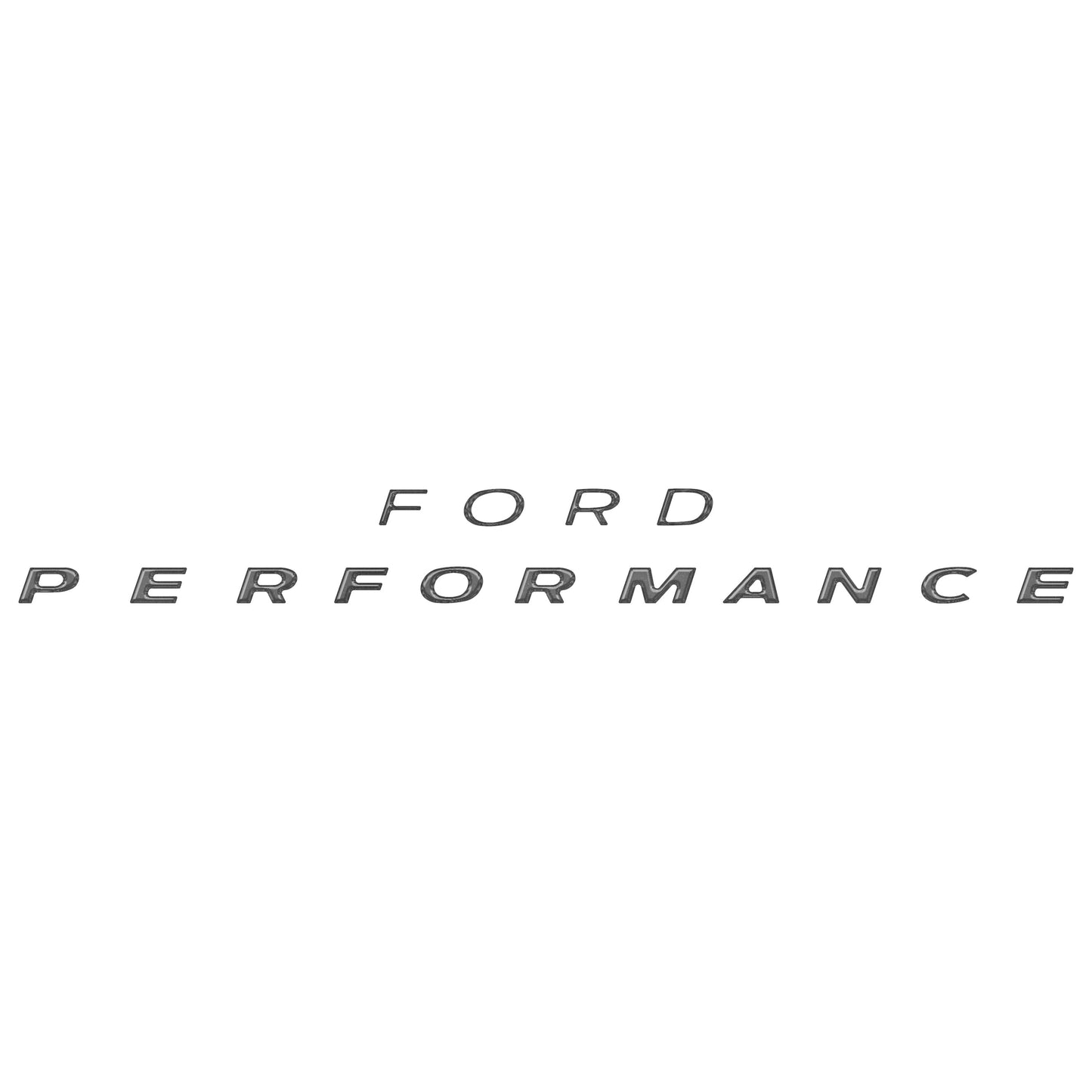 C-Bow Brace Letter Inserts Fits 2021-2026 Ford Bronco
