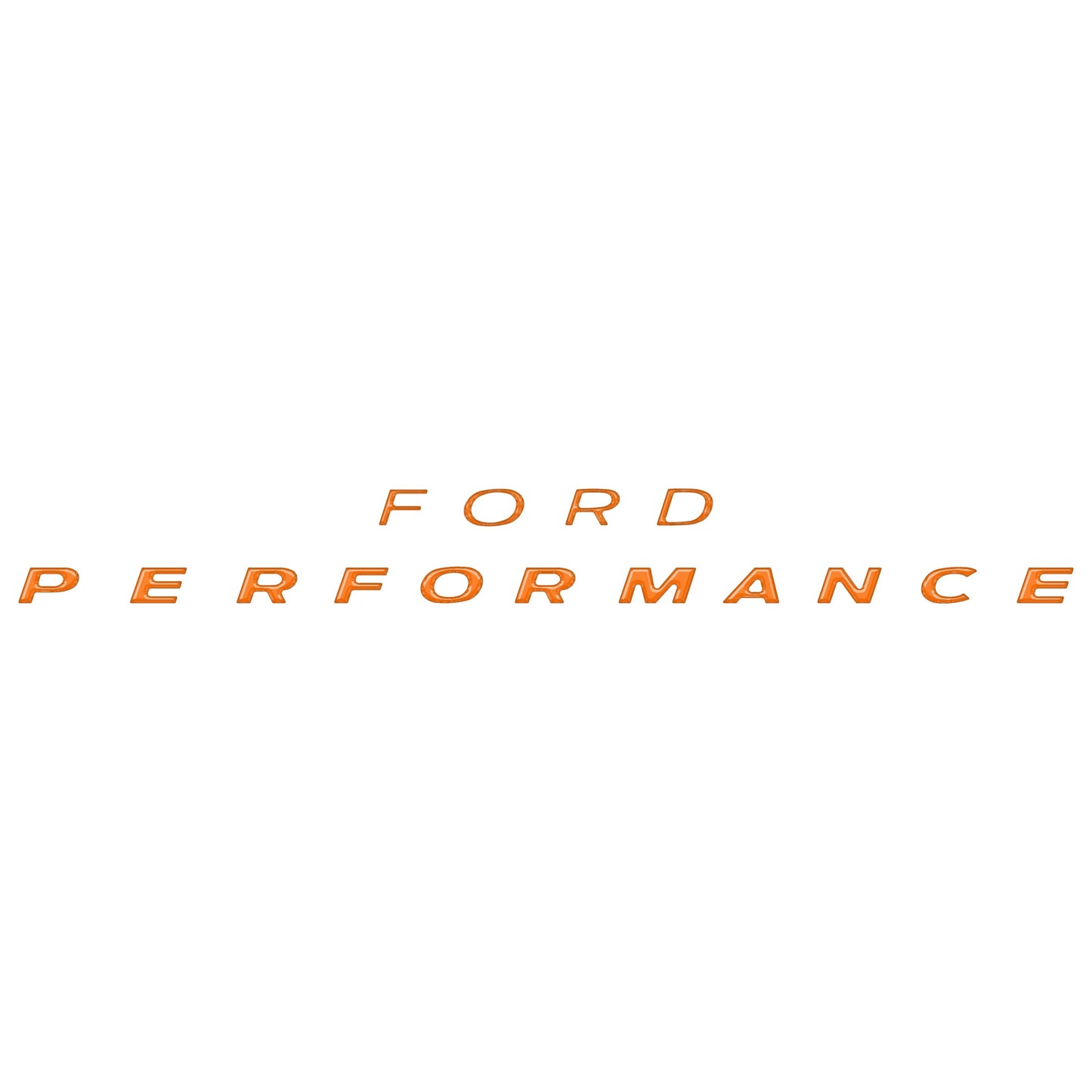 C-Bow Brace Letter Inserts Fits 2021-2026 Ford Bronco