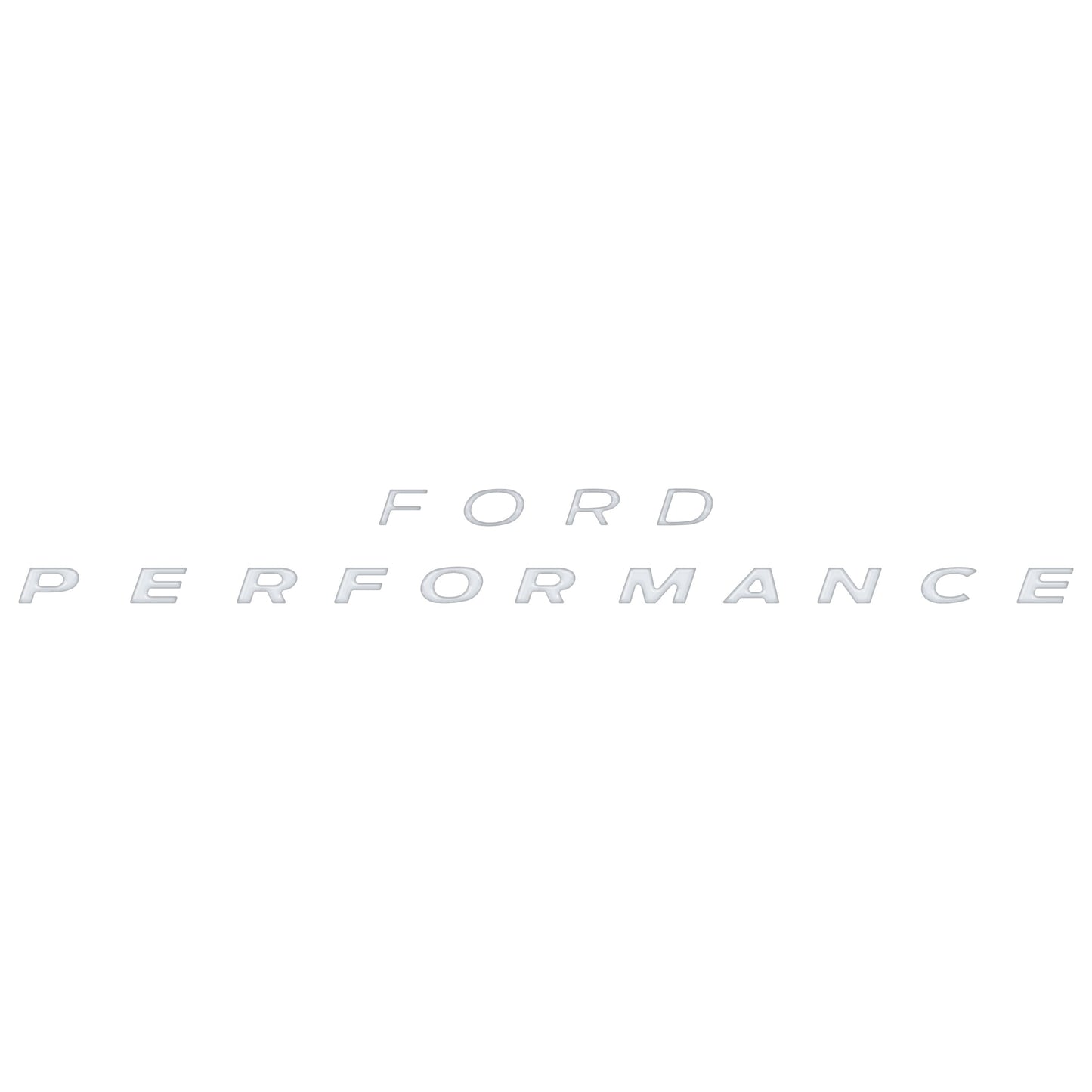 C-Bow Brace Letter Inserts Fits 2021-2026 Ford Bronco