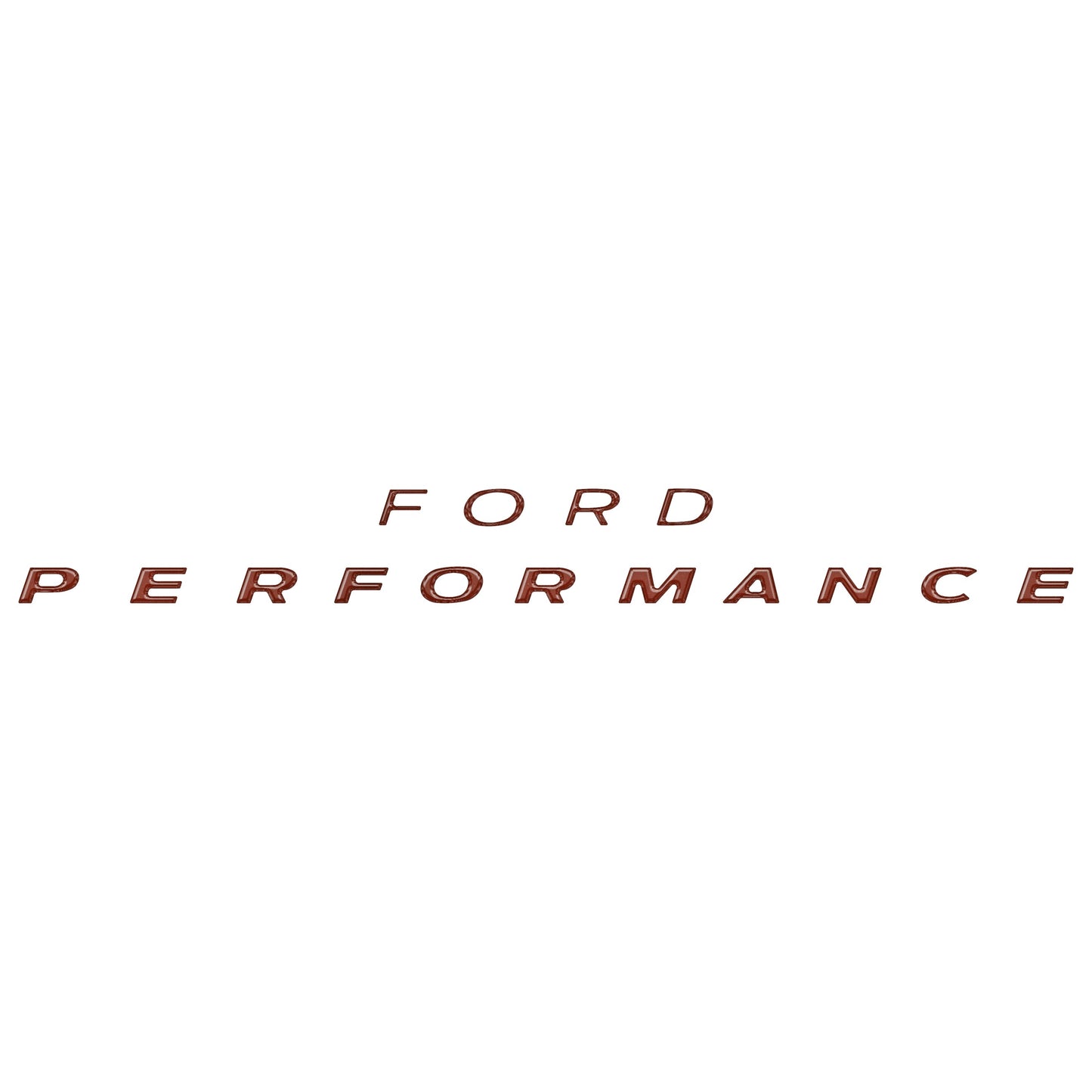 C-Bow Brace Letter Inserts Fits 2021-2026 Ford Bronco