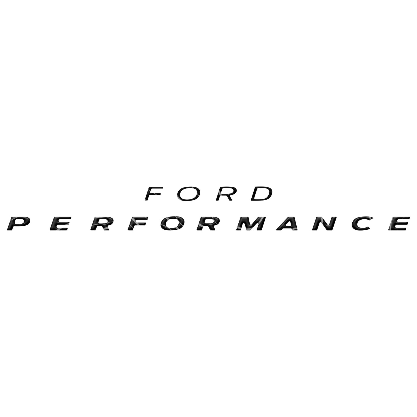 C-Bow Brace Letter Inserts Fits 2021-2026 Ford Bronco