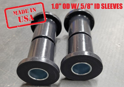 1st Gen Cummins Dodge Ram Ramcharger Front Leaf Spring Bushings 1" or 1.25" Eye w/ 5/8" Bolt