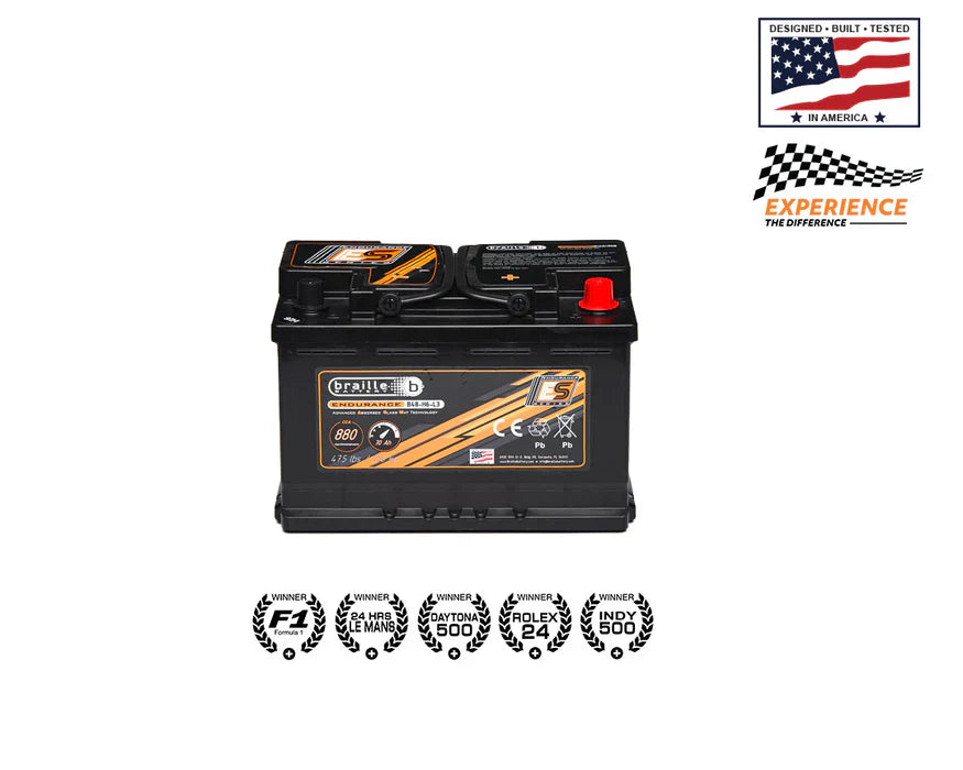 Braille Group 48 H6 AGM battery 