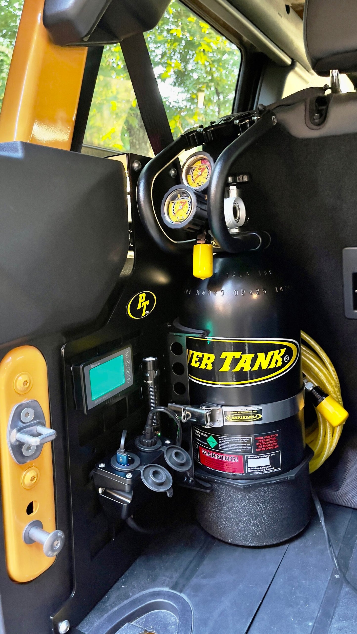 2 Door Bronco Plate - Power Tank or Propane Tank mount (6th Gen 2021+)