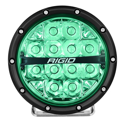 360-Series 6 Inch Off-Road Lamp Spot Beam RGBW Backlight Single Rigid Industries