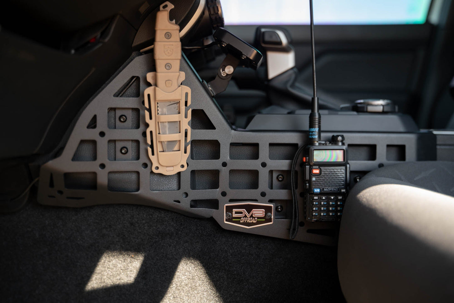 2024-2025 Toyota Tacoma Center Console MOLLE Panels Digital Device Mount