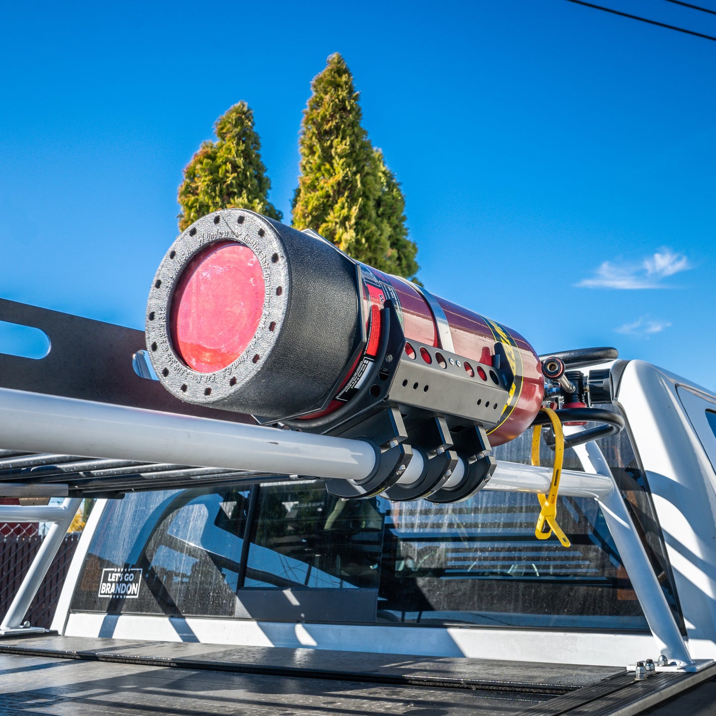 Roll Bar Clamps - Round - Power Tank - Single