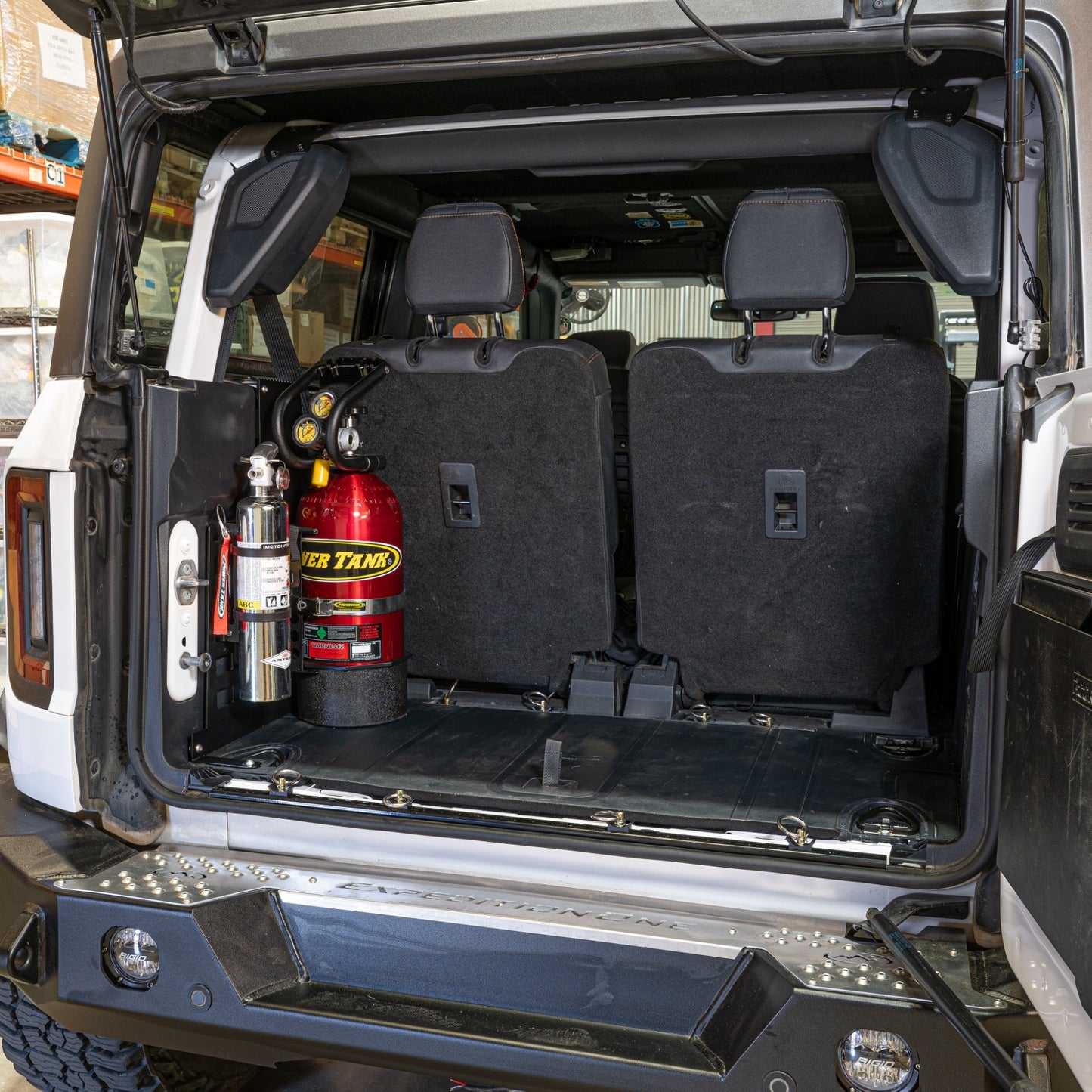 2 Door Bronco Plate - Power Tank or Propane Tank mount (6th Gen 2021+)