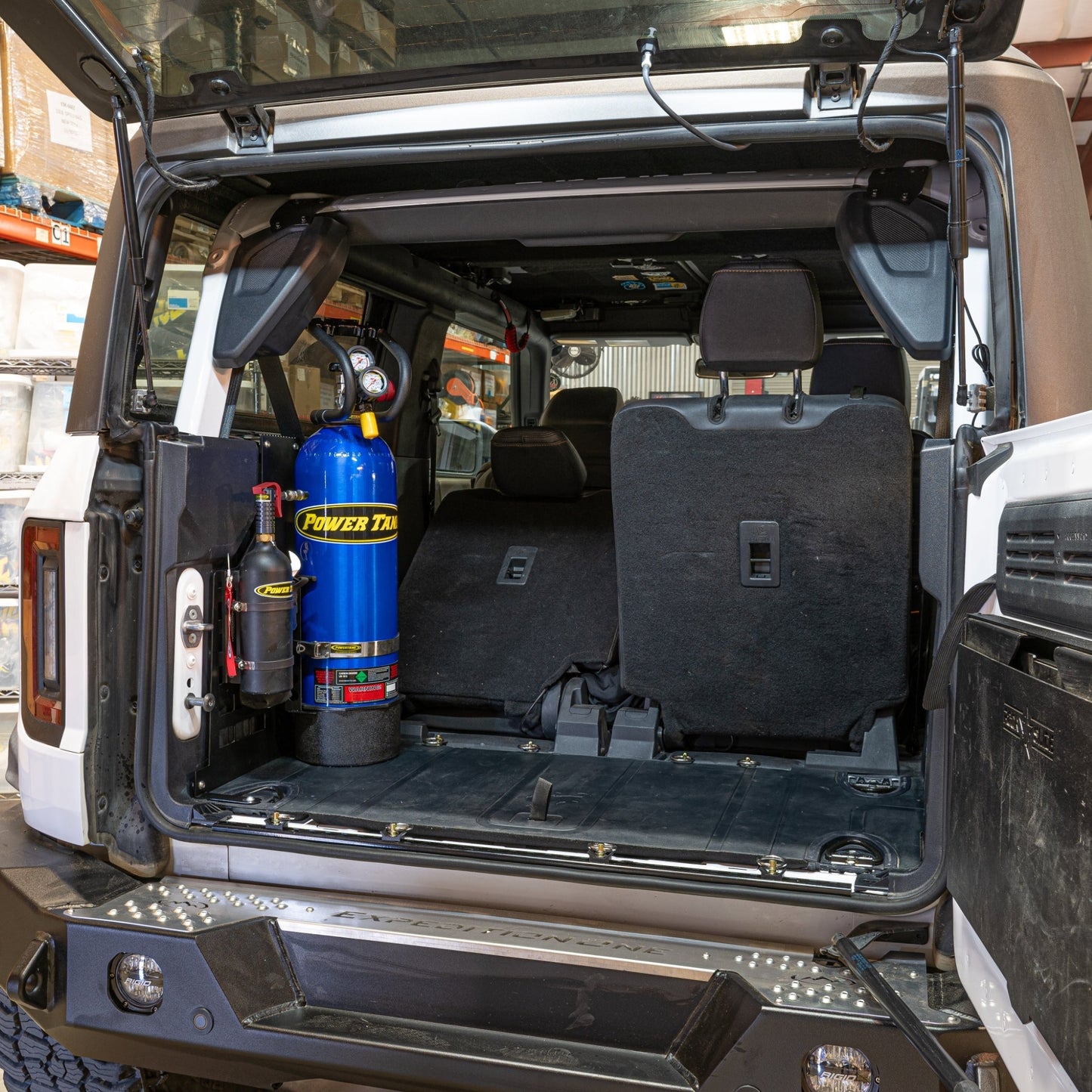 2 Door Bronco Plate - Power Tank or Propane Tank mount (6th Gen 2021+)