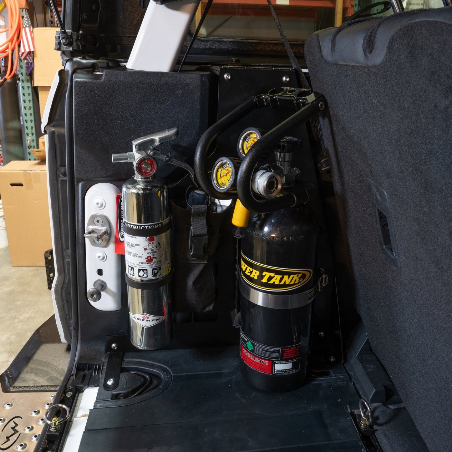 2 Door Bronco Plate - Power Tank or Propane Tank mount (6th Gen 2021+)