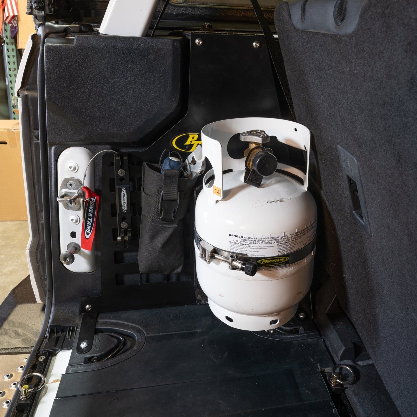 2 Door Bronco Plate - Power Tank or Propane Tank mount (6th Gen 2021+)