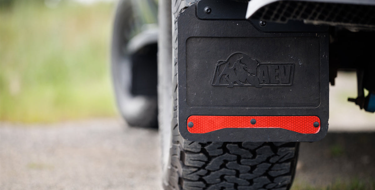 AEV Rear Splash Guards for 2022+ Chevrolet Silverado 1500 ZR2 Bison