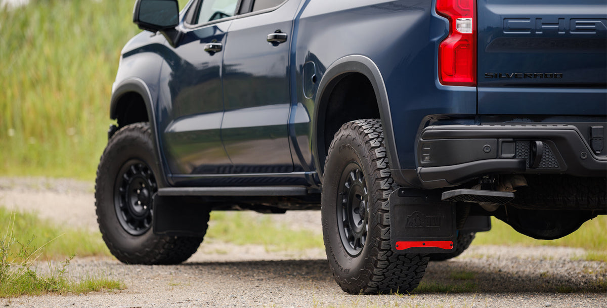 AEV Rear Splash Guards for 2022+ Chevrolet Silverado 1500 ZR2 Bison