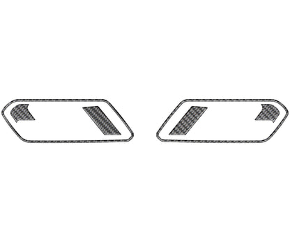Door Handle Accent Trim Fits 2023-2026 Chevrolet Colorado & GMC Canyon