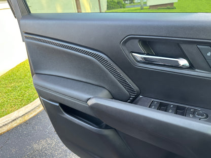 Armrest Accent Trim Fits 2023-2027 Chevrolet Colorado & GMC Canyon (WT and LT Trim Levels ONLY)